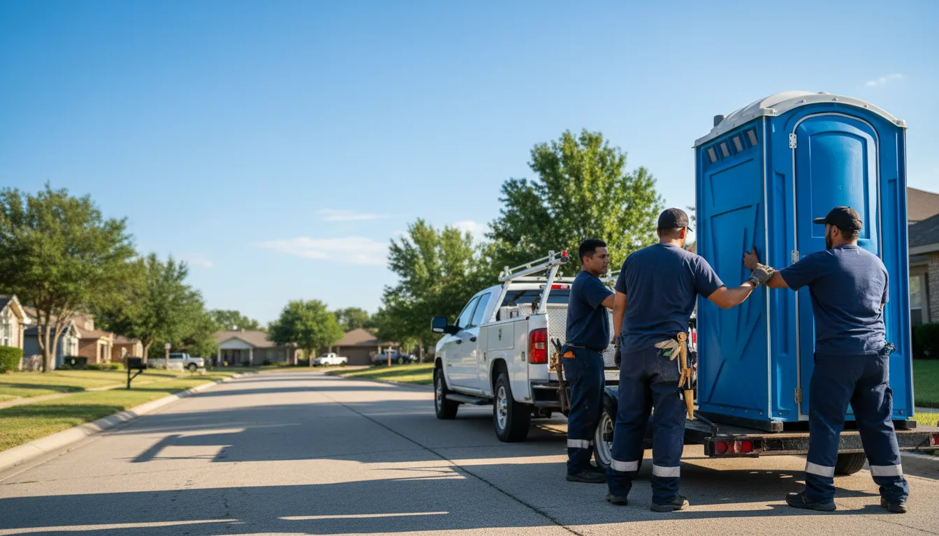 Portable Toilet Rental in Wasco, IL near me
